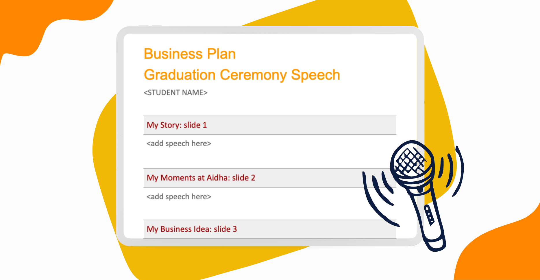 Competition finalists_ BP speech template