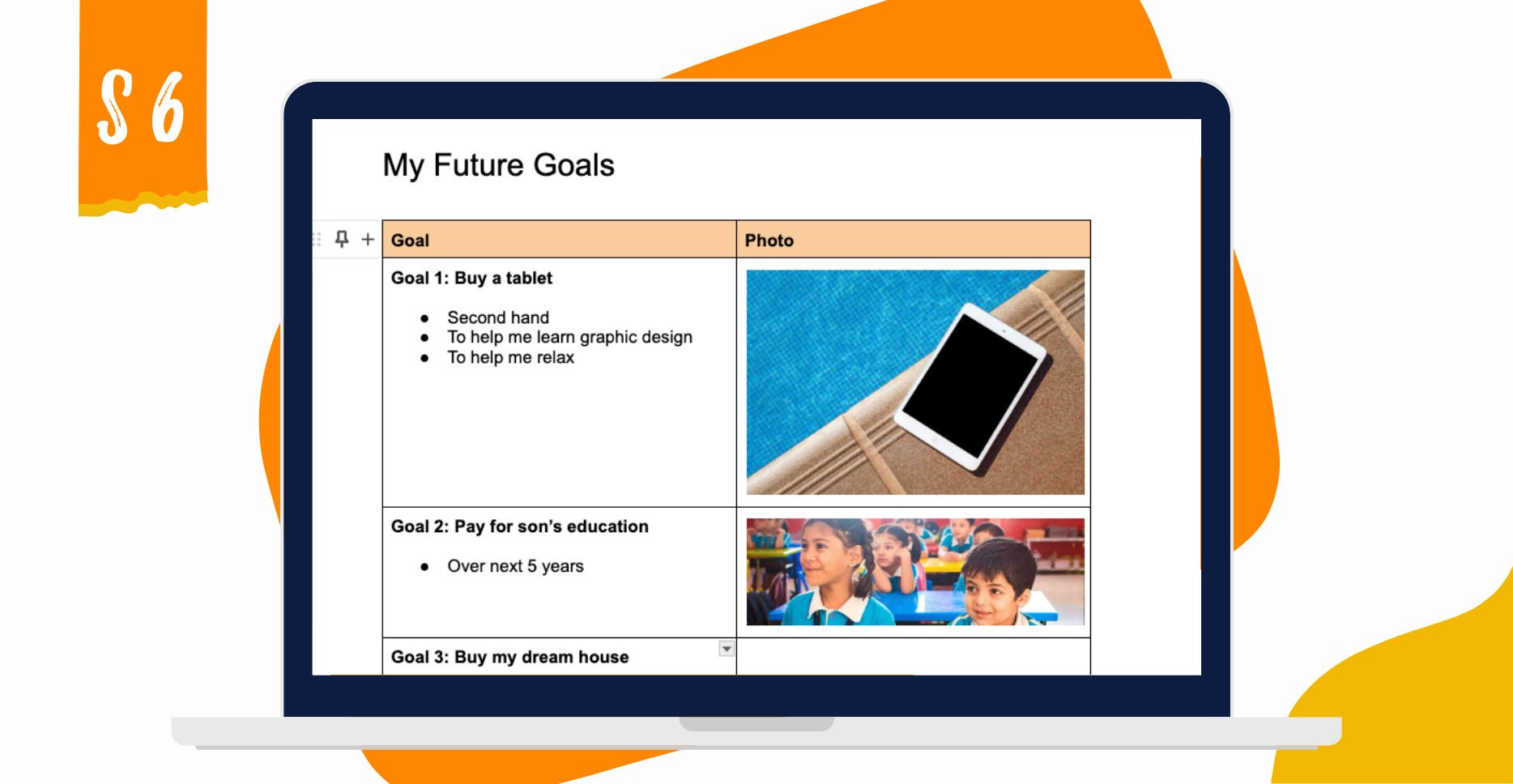 google docs - story template