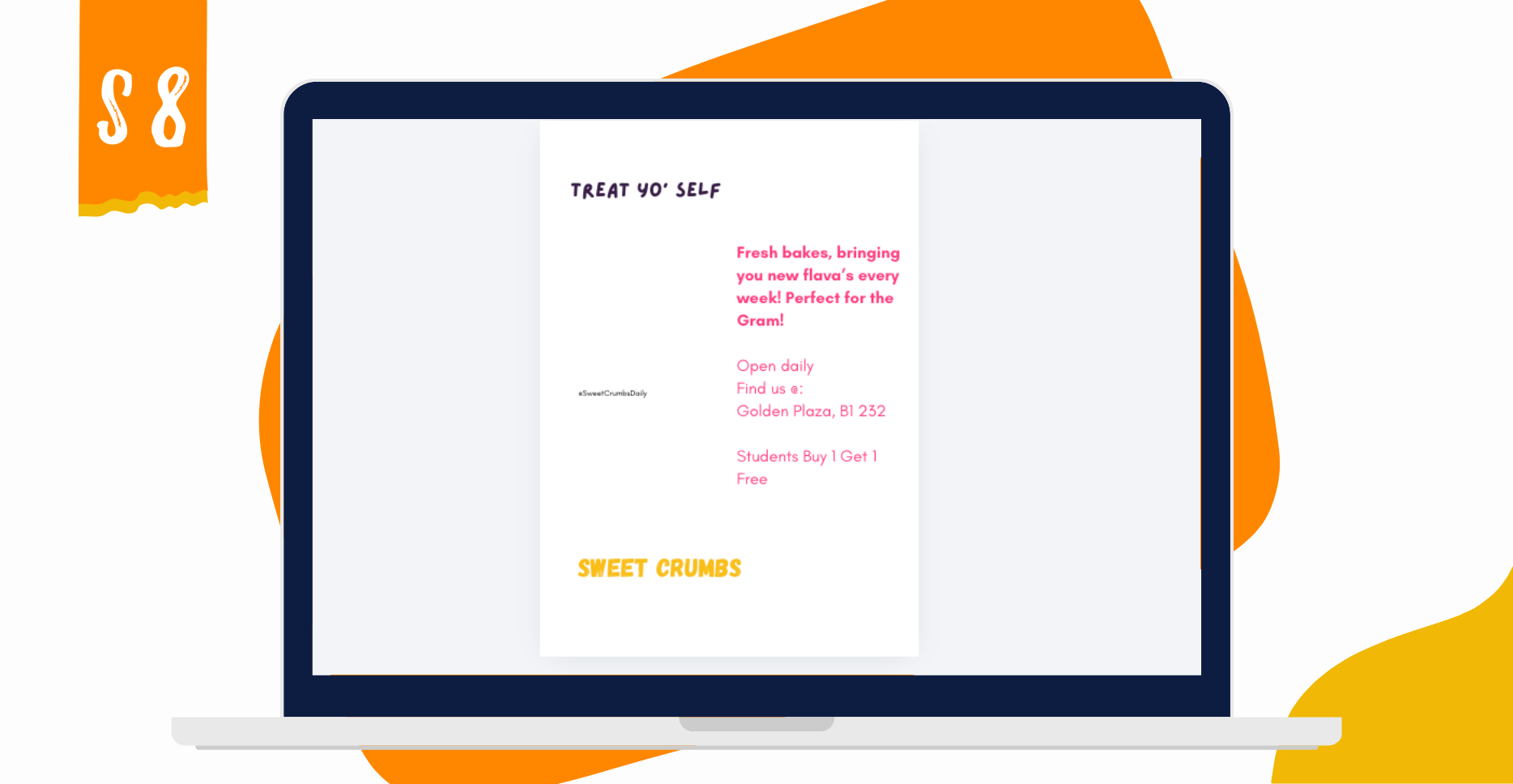 S8 Recreate this template